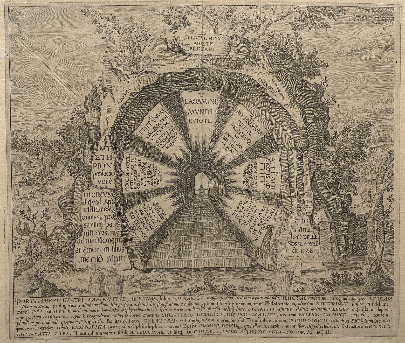 Gateway to the Amphitheatre of Wisdom